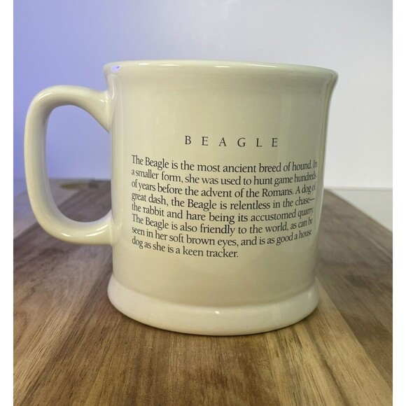 Beagle Watercolor Portrait Coffee Mug Dog Breed Description Character Traits Pet - Picture 2 of 8